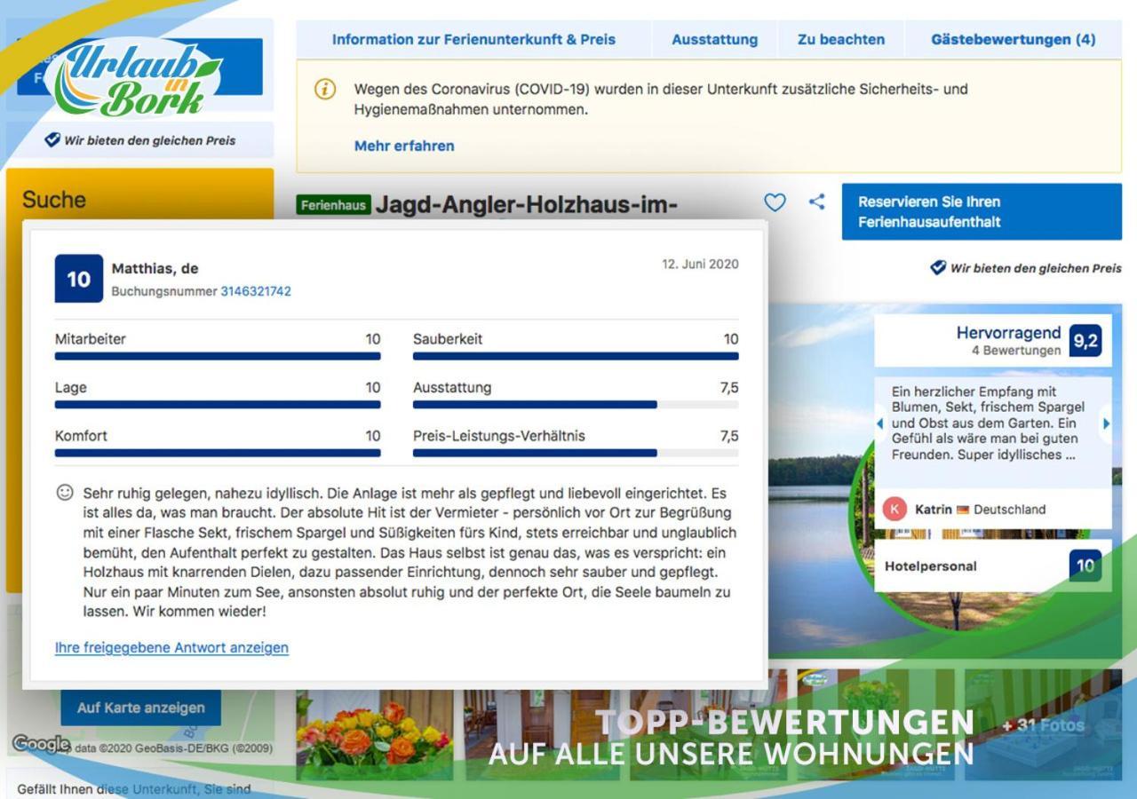 Jagd-Angler-Suite-04-Im-Wald-Am-See Kyritz Zewnętrze zdjęcie